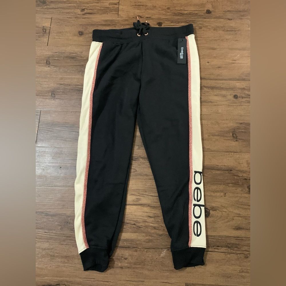 NEW BEBE JOGGERS X LARGE